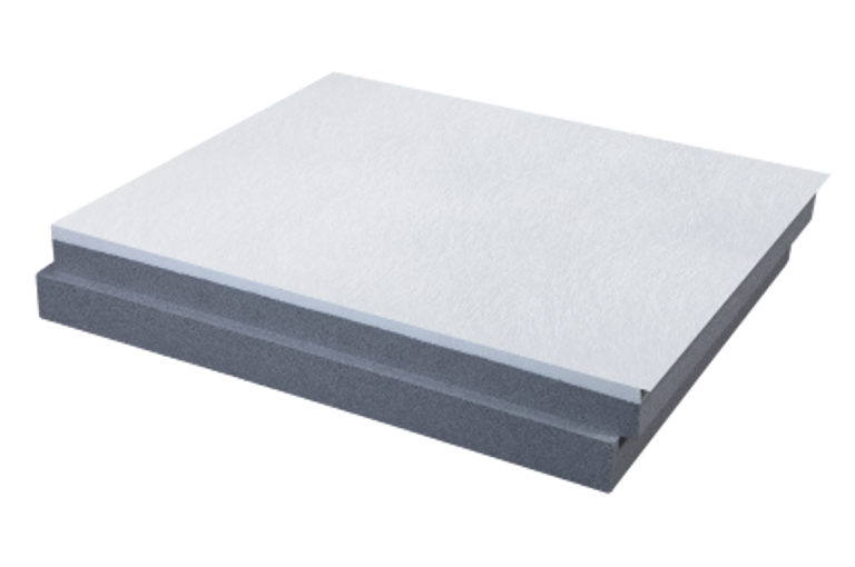 Packshot van PowerTop Eco30 dakisolatieplaat met de tekst GreenLine erbij