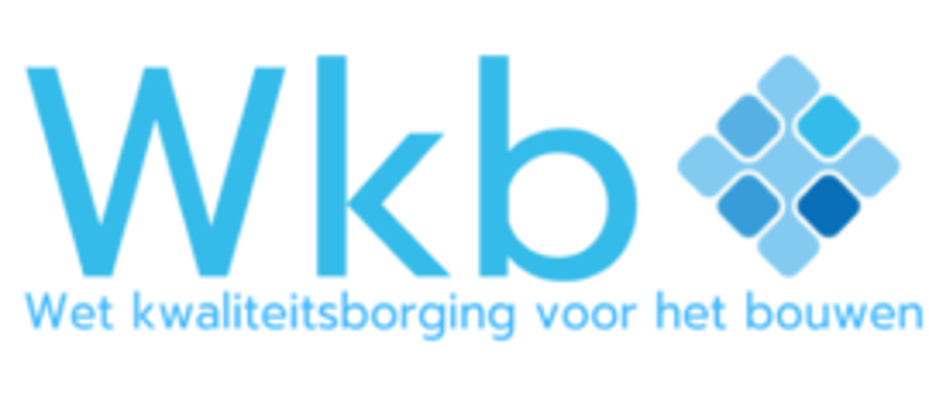 Logo van WKB (Wet Kwaliteitsborging voor het bouwen)