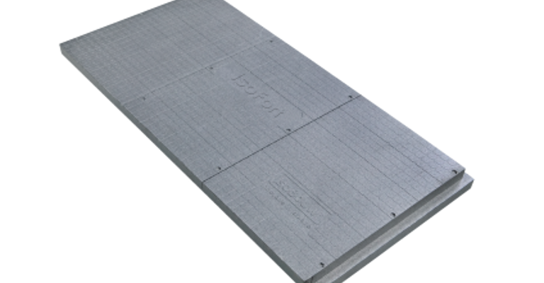 Packshot van een IsoFort HR spouwisolatieplaat