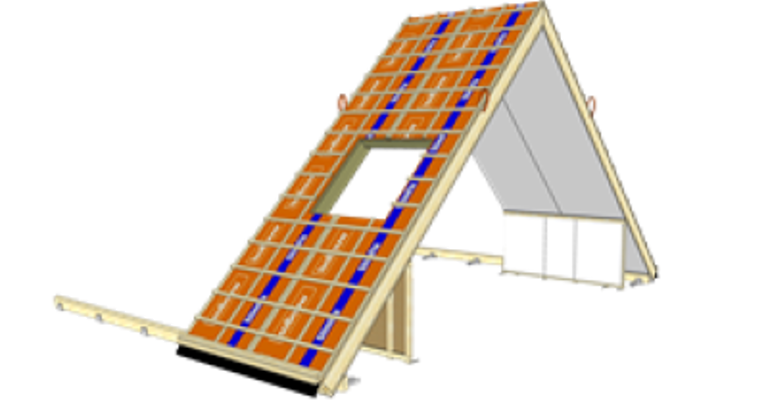 Packshot van SlimFix XT Prefab daksegmenten