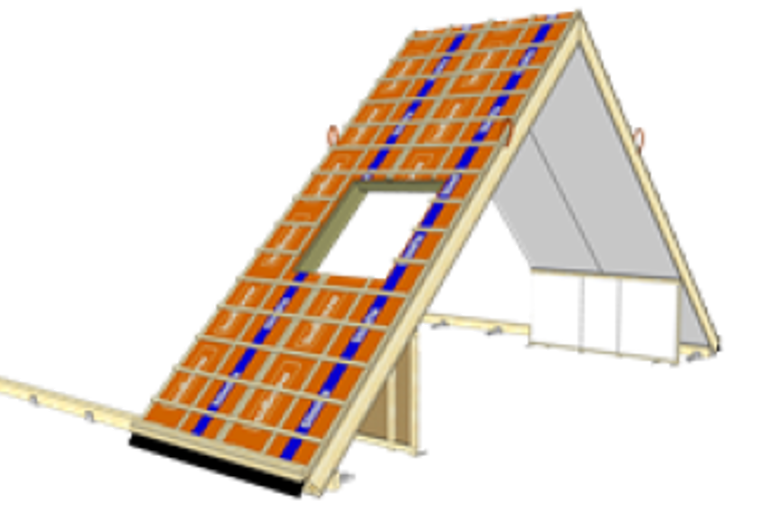 Packshot van SlimFix XT Prefab daksegmenten
