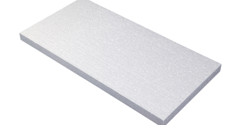 Packshot van een dB vloerplaat voor geluidsisolatie.