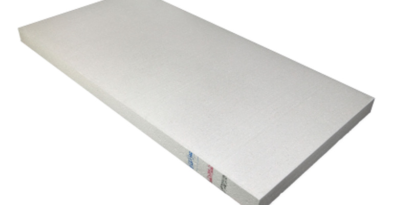 Packshot van de IsoBouw vloerisolatieplaat